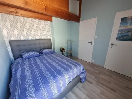 Maison avec Piscine Chauffée, Proche Mer et Commerces, pour 4/5 Pers., Animaux Admis - Photo 8