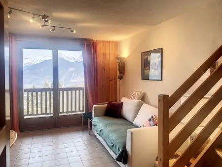 Duplex 3 pièces au cœur de Combloux, proche navette ski, balcon Mont Blanc, parking et casier à skis - Photo 2