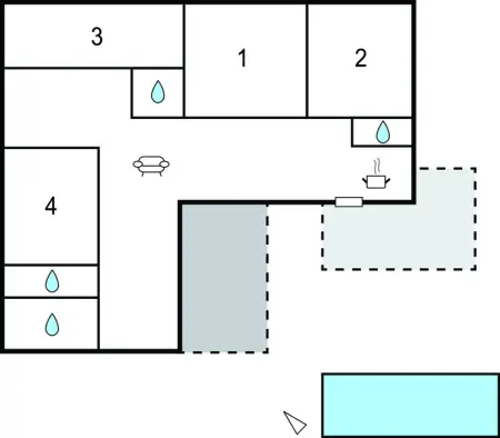 Maison 8 personnes à Novalja - Photo 31