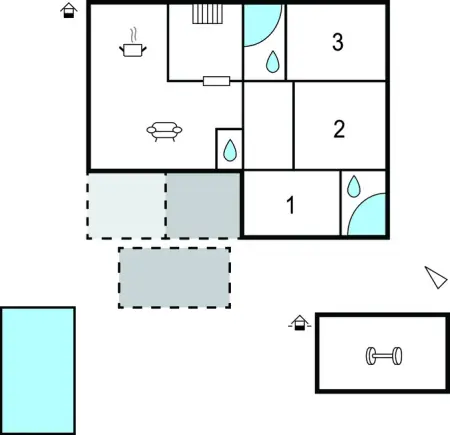 Appartement 7 personnes à Sukosan - Photo 22