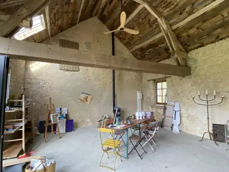 Longère Percheronne avec jardin clos et cheminée luxueuse - Photo 33