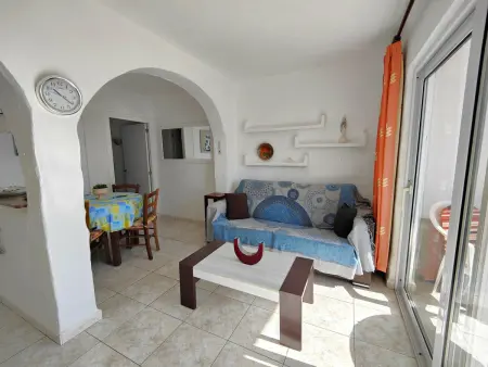 Studio vue mer avec parking - 4 pers., Appartement 4 personnes à Roses - Photo 5