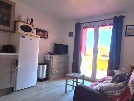 Joli T2 à Collioure, accès direct plage, climatisation, parking privé - Photo 3