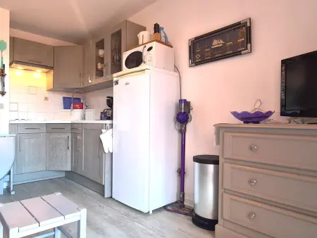 Joli T2 à Collioure, accès direct plage, climatisation, parking privé - Photo 4