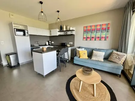 Appartement en bord de mer, 2 chambres, piscine, parking, animaux admis - Photo 11