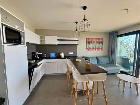Appartement 2 chambres, balcon, accès plage, piscine, parking, animaux admis - La Tranche-sur-Mer - Photo 13