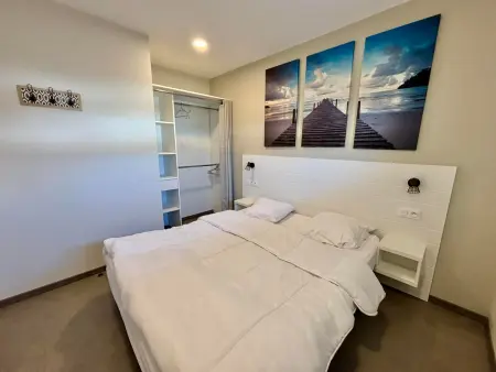 Appartement 2-6 pers, 2 ch, balcon, piscine, accès plage, parking - Photo 3