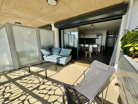 Appartement 2-6 pers, 2 ch, balcon, piscine, accès plage, parking - Photo 17