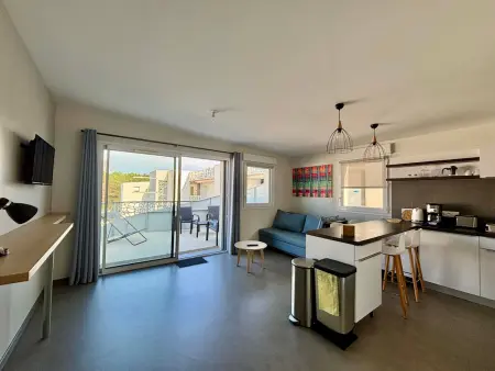 Appartement cosy côté cour, accès plage, piscine, balcon, parking, animaux admis, La Tranche-sur-Mer - Photo 6