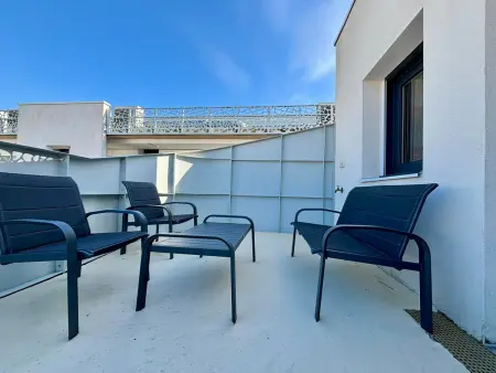 Appartement cosy côté cour, accès plage, piscine, balcon, parking, animaux admis, La Tranche-sur-Mer - Photo 9