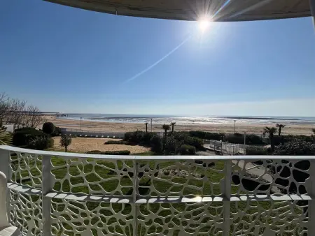 Appartement 2 chambres, balcon, piscine chauffée, accès plage, animaux admis, parking - Photo 17