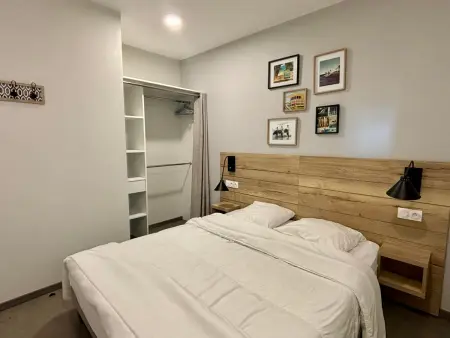 Appartement 2 ch, accès plage direct, rez-de-jardin, piscine, animaux OK - Photo 3
