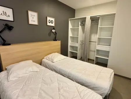 Appartement 2 ch, accès plage direct, rez-de-jardin, piscine, animaux OK - Photo 5