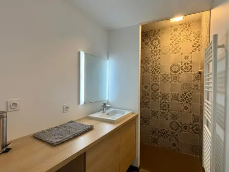 Appartement 2 ch, accès plage direct, rez-de-jardin, piscine, animaux OK - Photo 7