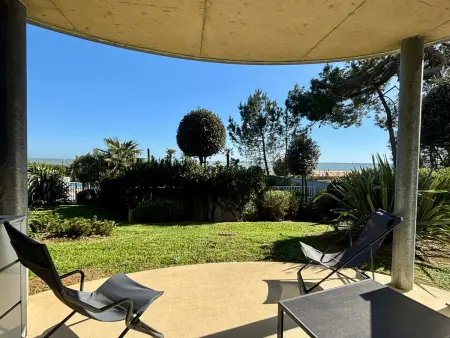 Appartement 2 ch, accès plage direct, rez-de-jardin, piscine, animaux OK - Photo 16