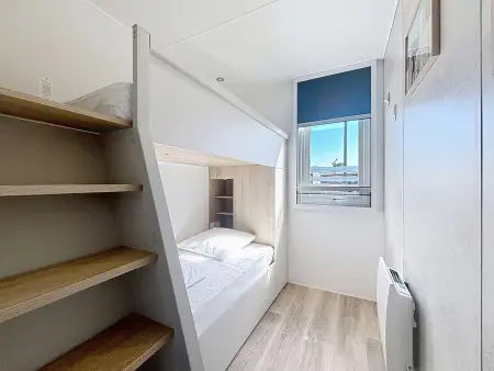 Mobil-home confort 6 pers, 3 ch, pisc chauffée, à 200m plage Jullouville - Photo 8