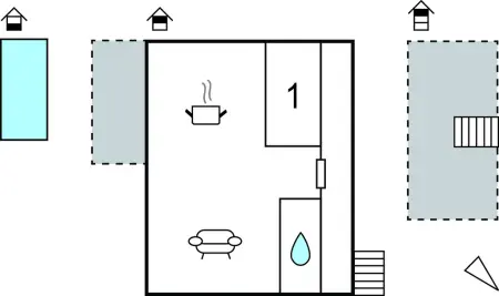 Appartement 3 personnes à Bibinje - Photo 21