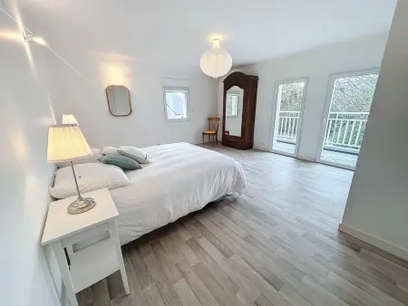 Grande maison près plage Carolles, 5 chambres, jardin, parking, wifi gratuit – 10 pers. - Photo 24