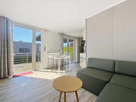 Mobil-home 4* Grand Confort, 200m plage, piscine, fitness, parking, ménage inclus, Wi-Fi gratuit - Photo 4