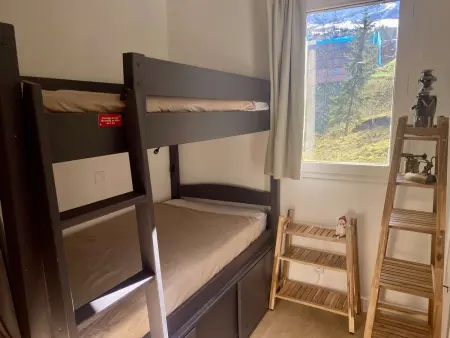 Studio divisible Valmorel, ski aux pieds, 4 pers, balcon, proche pistes et commerces - Photo 2