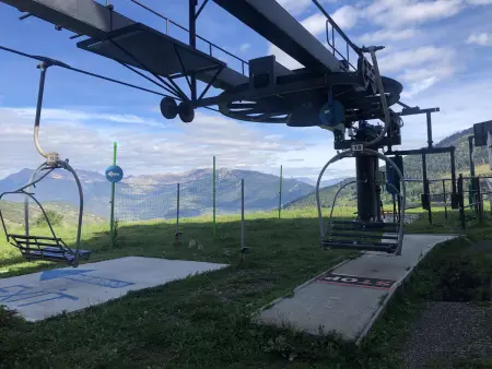 Studio divisible Valmorel, ski aux pieds, 4 pers, balcon, proche pistes et commerces - Photo 9