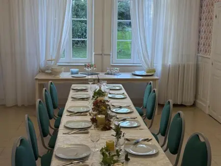 Maison de campagne XIXe avec piscine partagée et animaux admis - Photo 22