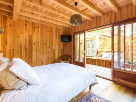 Villa en Bois avec Piscine Chauffée, Proche Plage & Dégustations Ostréicoles - Photo 18