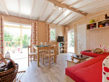 Chalet 2 chambres calme, proche lac et plage, Chalet 4 personnes à La Chapelle Hermier - Photo 3