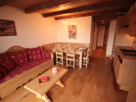 Appartement confortable aux Saisies - 4/6 pers, 38m², sud, balcon - Photo 4