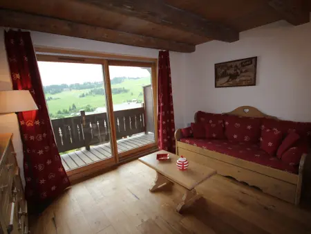 Appartement confortable aux Saisies - 4/6 pers, 38m², sud, balcon - Photo 7