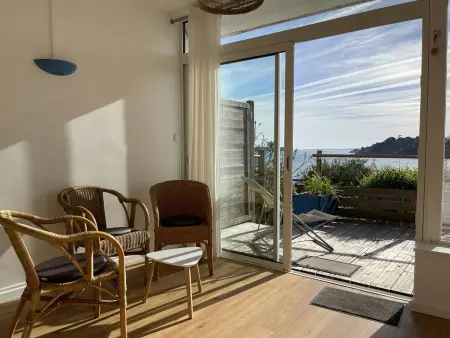 Appartement avec vue sur mer, proche plage, terrasse et parking à Perros-Guirec - Photo 12