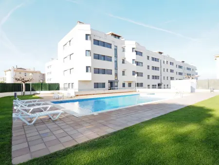 Appartement proche plage avec vue et piscine, Appartement 3 personnes à L'Escala - Photo 1