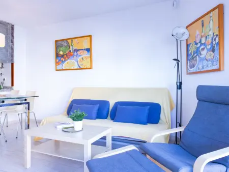 Appartement proche plage avec vue et piscine, Appartement 3 personnes à L'Escala - Photo 3