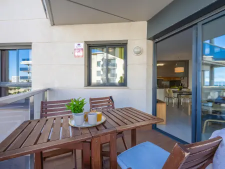 Appartement proche plage avec vue et piscine, Appartement 3 personnes à L'Escala - Photo 10