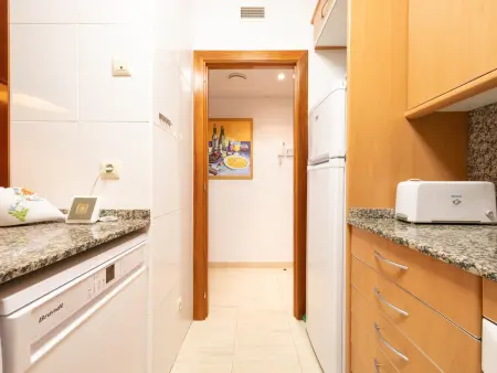 Appartement proche plage avec vue et piscine, Appartement 3 personnes à L'Escala - Photo 18