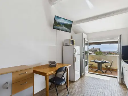 Studio mezzanine à 250m de la plage pour 4 personnes - Terrasse, animaux acceptés - Photo 4