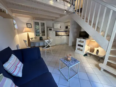 Petite maison proche de l'océan avec piscine chauffée, jardin privé et parking - St Hilaire de Riez - Photo 17