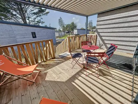 Chalet cozy à Jullouville - 4 pers, piscine chauffée, proche plage et commerces - Photo 19