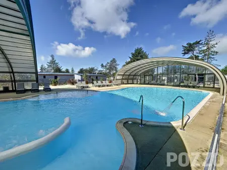 Chalet cozy à Jullouville - 4 pers, piscine chauffée, proche plage et commerces - Photo 25