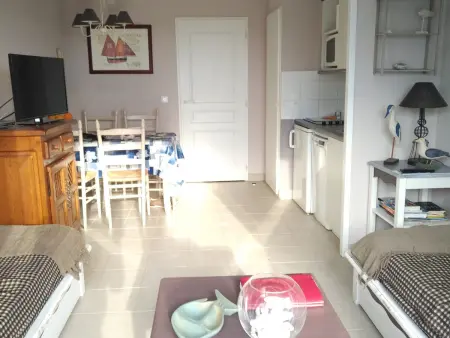 Maison avec piscine, proche plage et commerces, Appartement 4 personnes à Locmaria - Photo 1