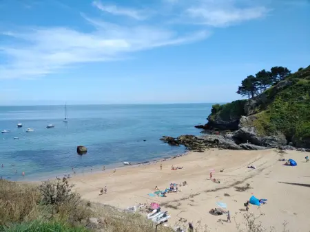 Maison avec piscine, proche plage et commerces, Appartement 4 personnes à Locmaria - Photo 4