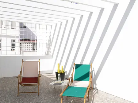 Maison de ville moderniste luxueuse avec jardin et patio tropicaux à Santa Cruz de Tenerife - Photo 3