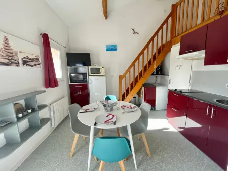 Maisonnette 4 pers. à 300m de la Plage avec Piscine, Tennis et WIFI - Photo 3