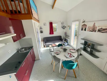 Maisonnette 4 pers. à 300m de la Plage avec Piscine, Tennis et WIFI - Photo 4