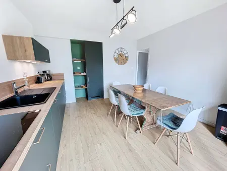 Maison à 500m de la plage avec jardin, 4 chambres, Wi-Fi et parking - 8 couchages - Photo 5