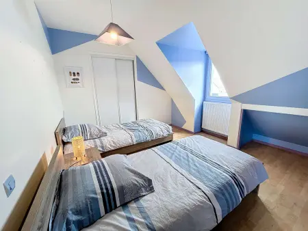 Maison à 500m de la plage avec jardin, 4 chambres, Wi-Fi et parking - 8 couchages - Photo 23