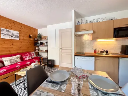 Appartement cosy au pied des pistes avec piscine et animaux admis - Photo 7