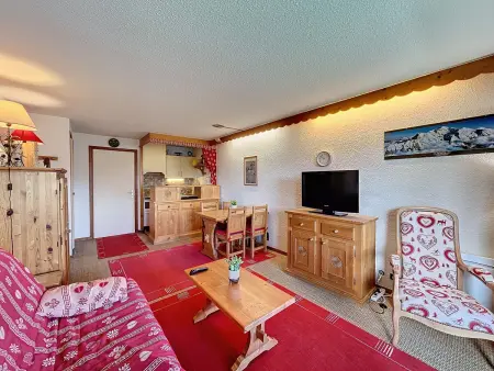 Studio cosy au centre de Combloux avec parking, Appartement 4 personnes à Combloux - Photo 1