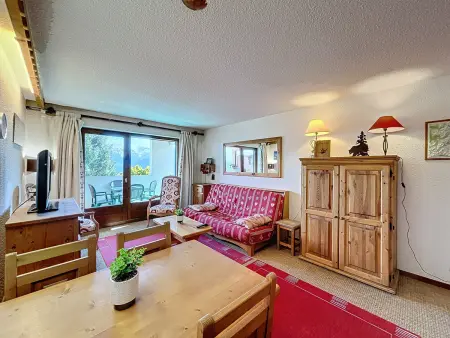 Studio cosy au centre de Combloux avec parking, Appartement 4 personnes à Combloux - Photo 5