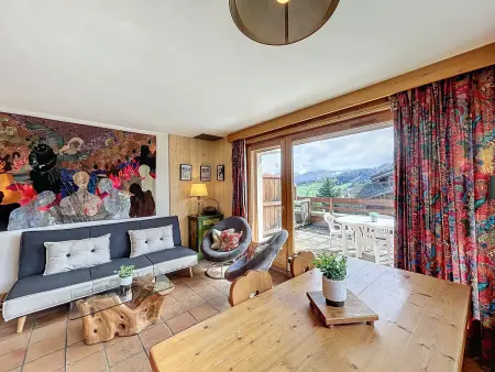 Appartement Mont Blanc : 2 chambres, terrasse, parking et équipements modernes - Photo 5